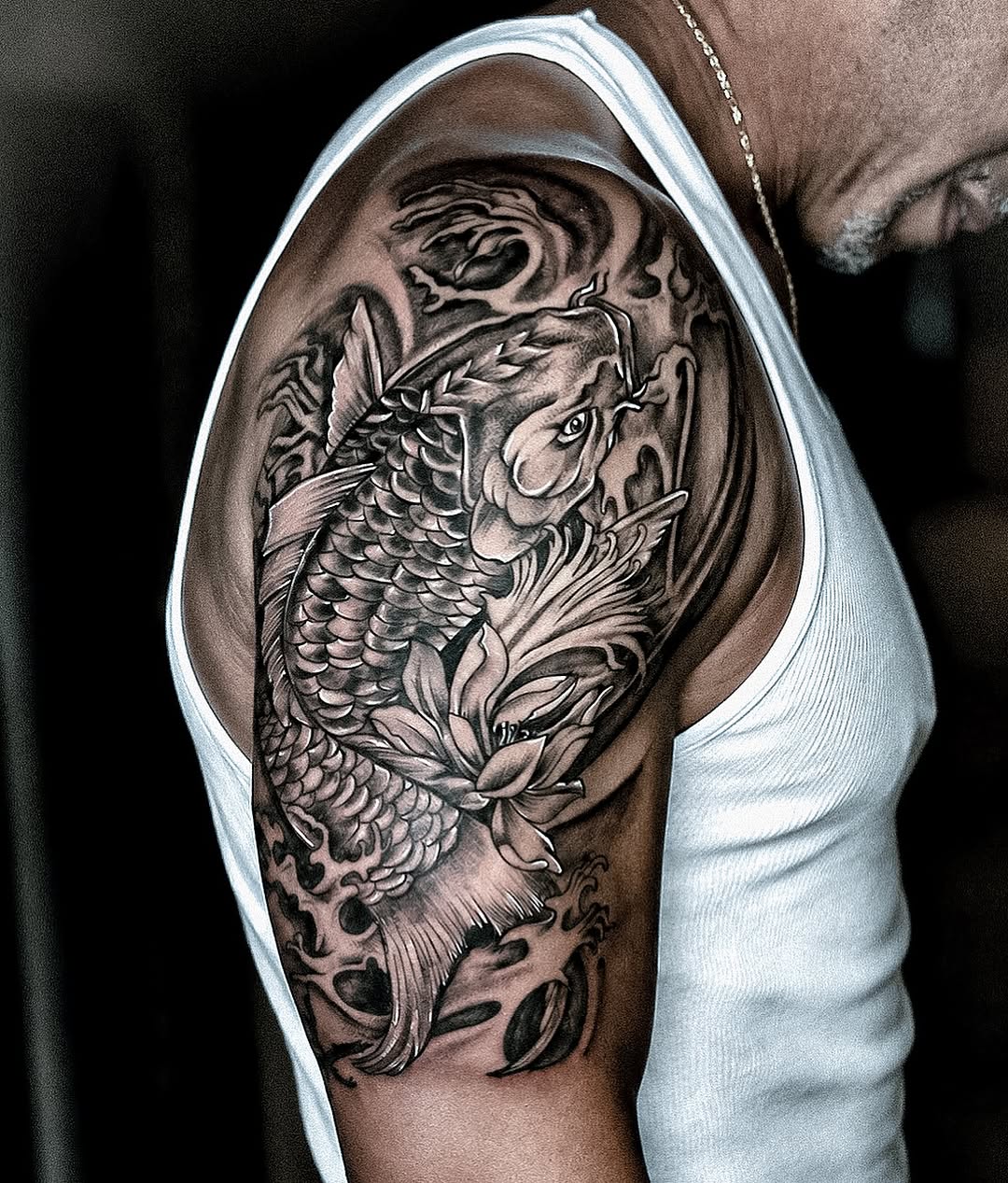 Tattoo by @keninkdaworld — black_and_grey, realism