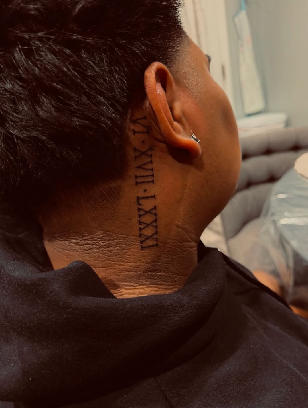 Tattoo by @inkbyduran โ lettering_script, minimalist