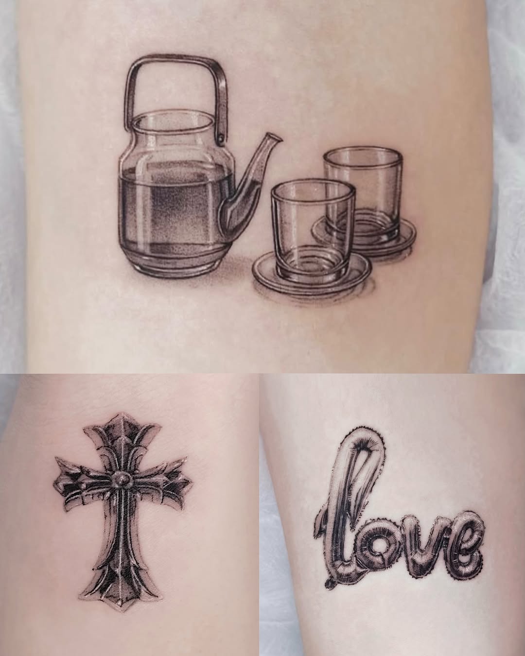Tattoo by @lucyy.inked โ realism, black_and_grey