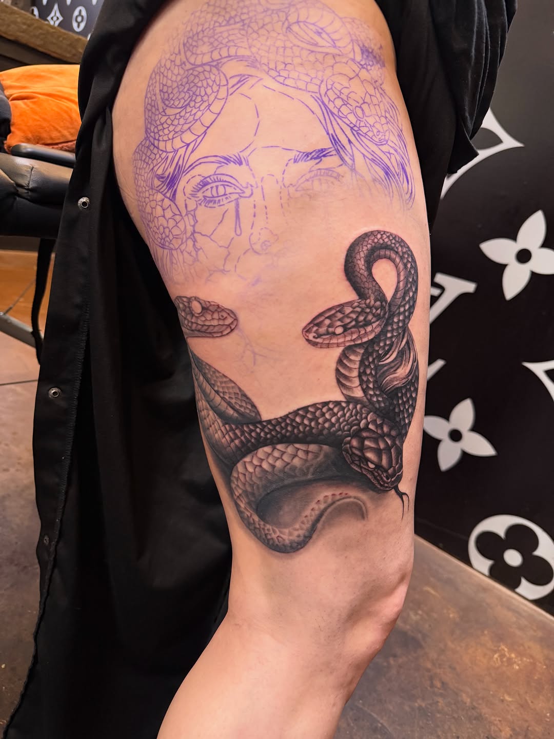 Tattoo by @inkzombi — realism, black_and_grey