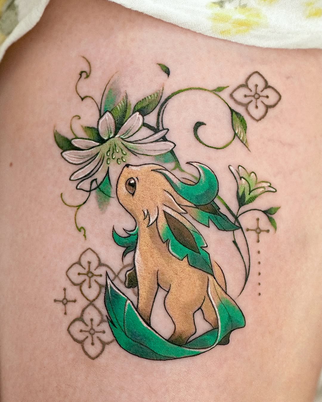 Tattoo by @eden_tattoo_ โ anime