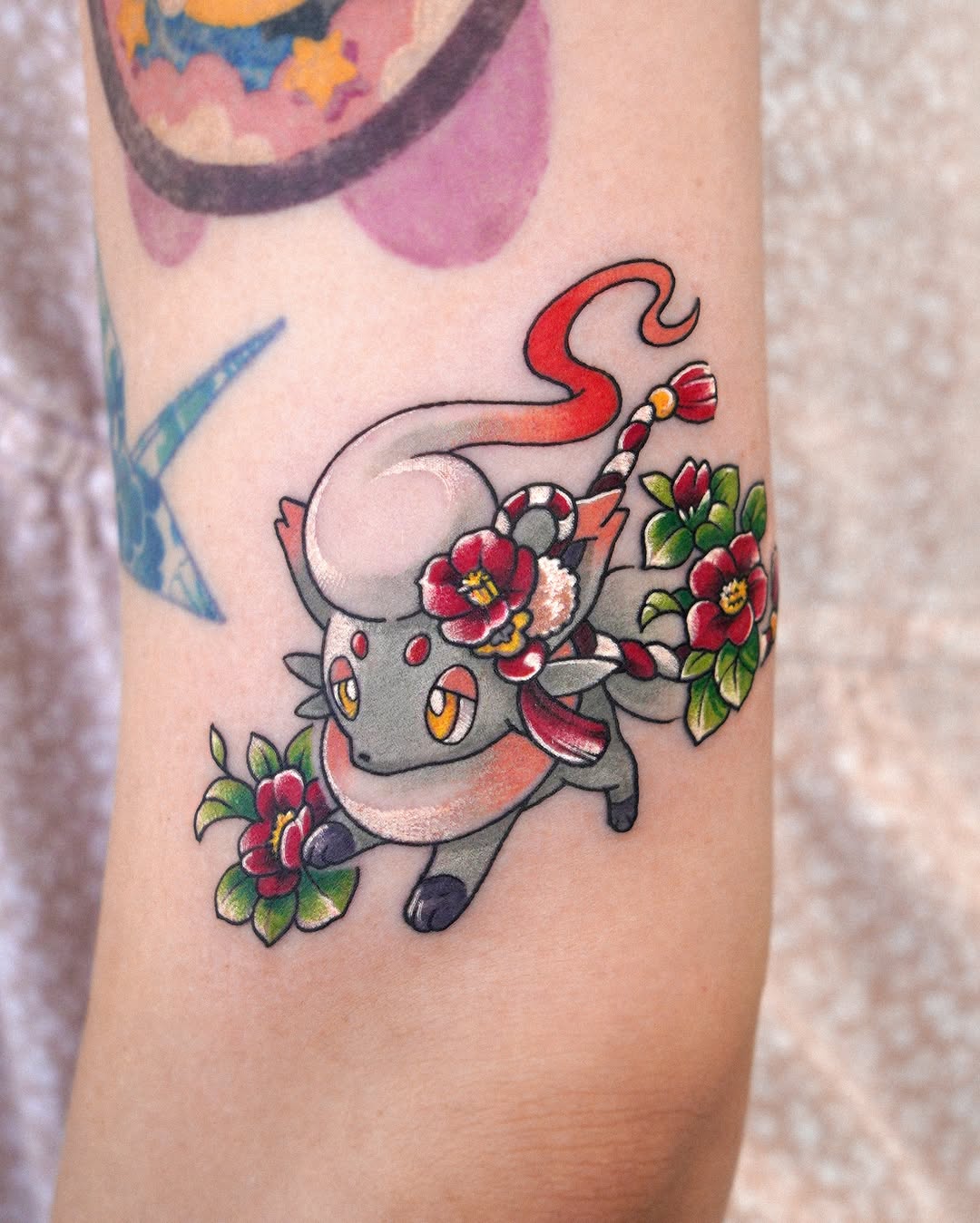 Tattoo by @eden_tattoo_ โ anime