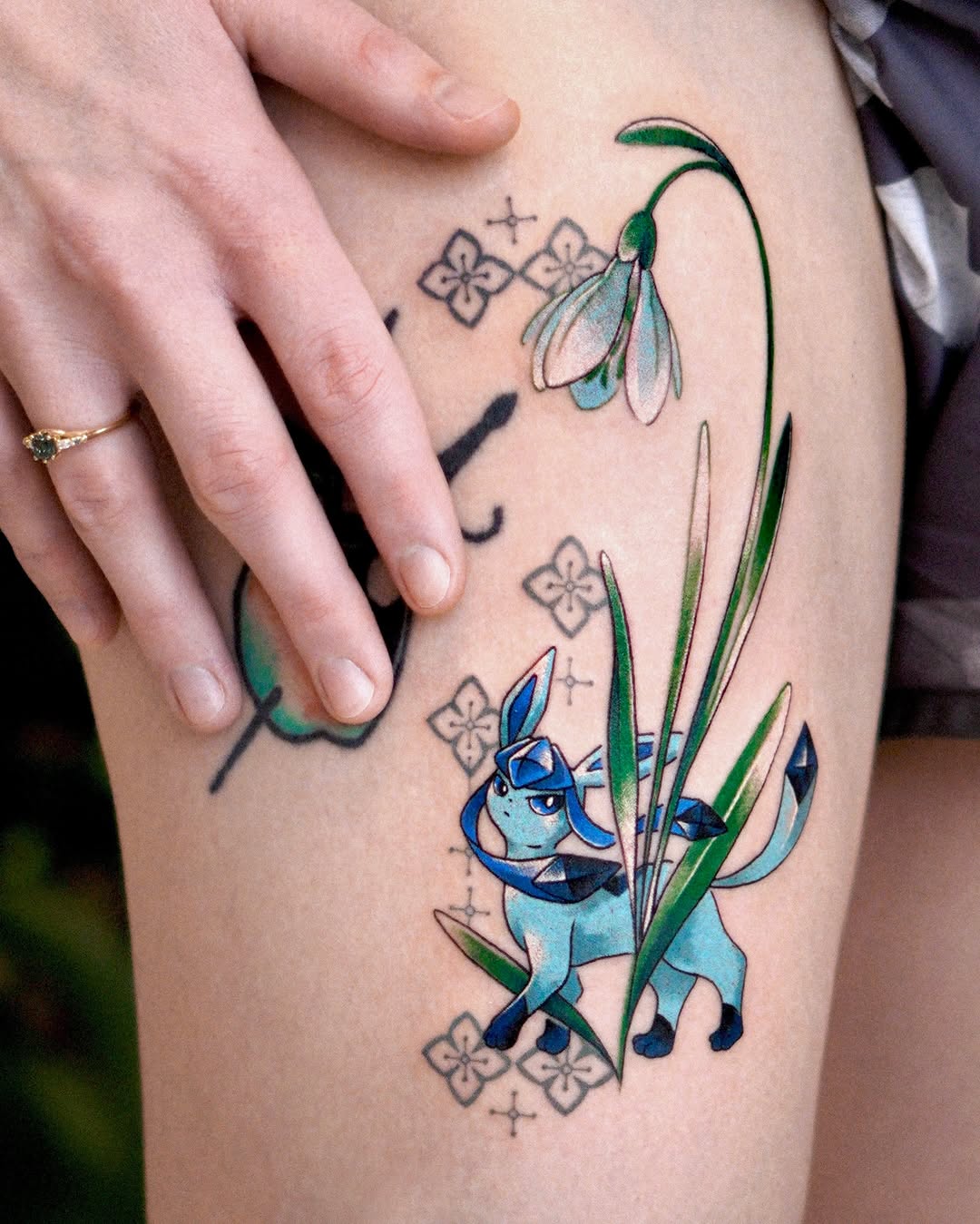 Tattoo by @eden_tattoo_ โ anime