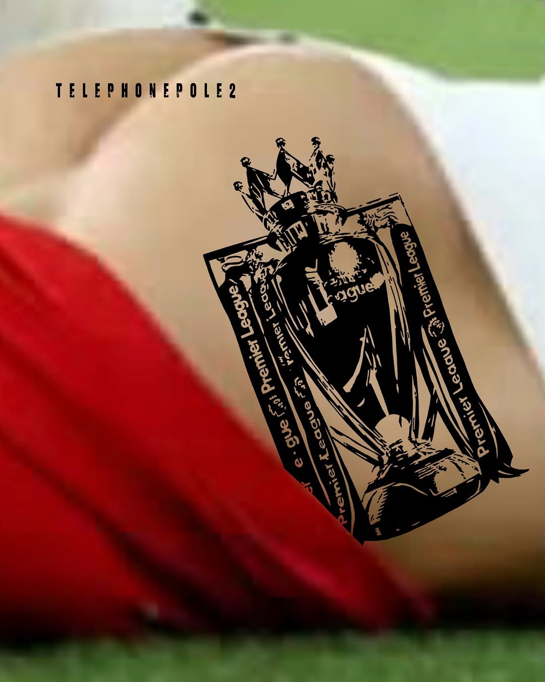 Tattoo by @telephonepole2 — blackwork