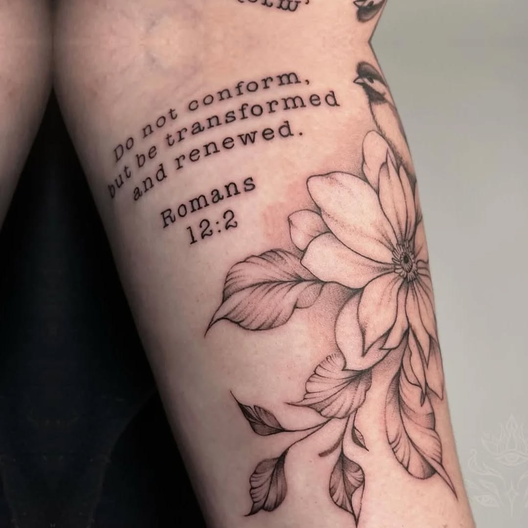 Tattoo by @donavon_batz — lettering_script