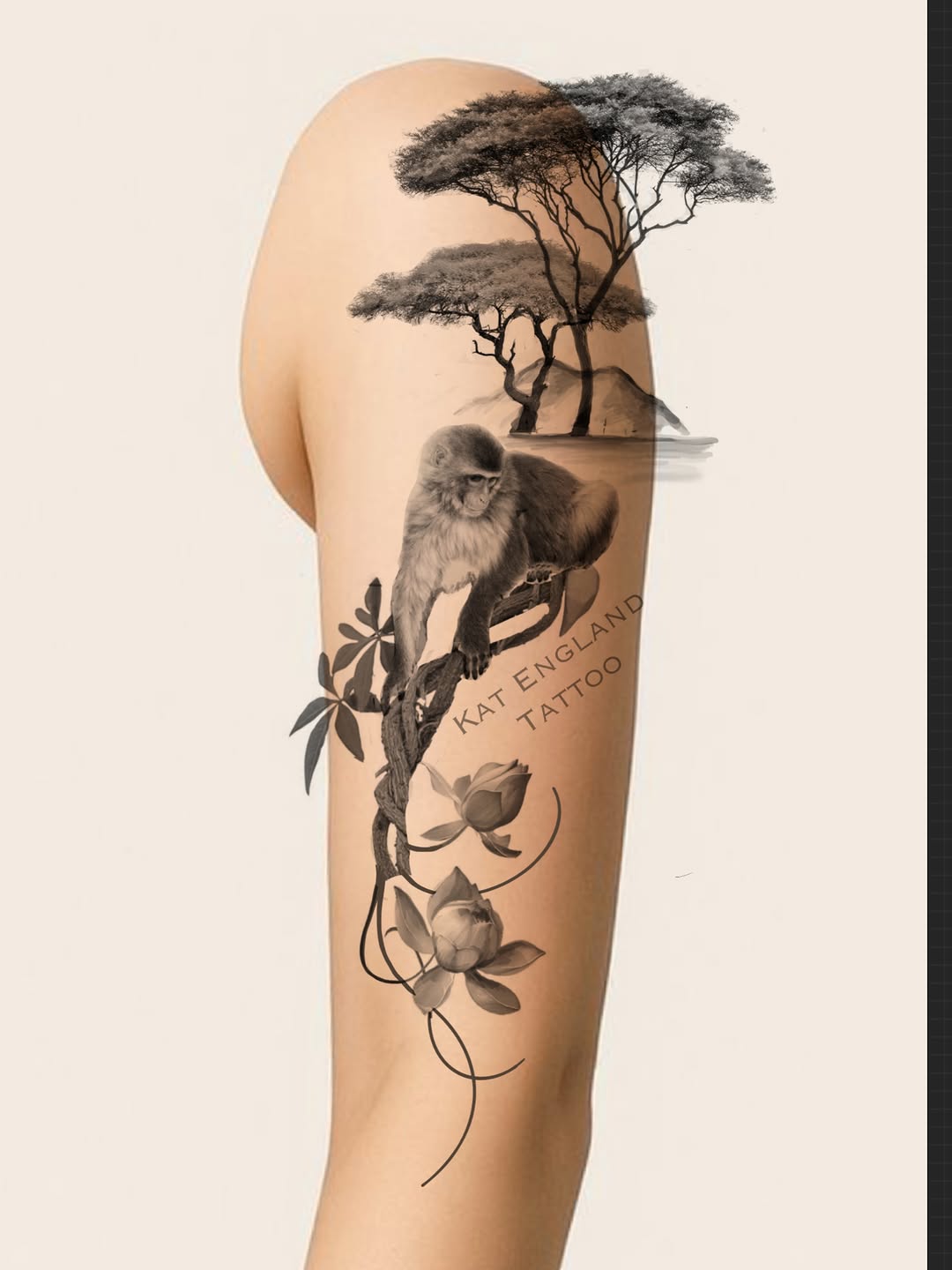 Tattoo by @tatts_by_kat — realism, black_and_grey