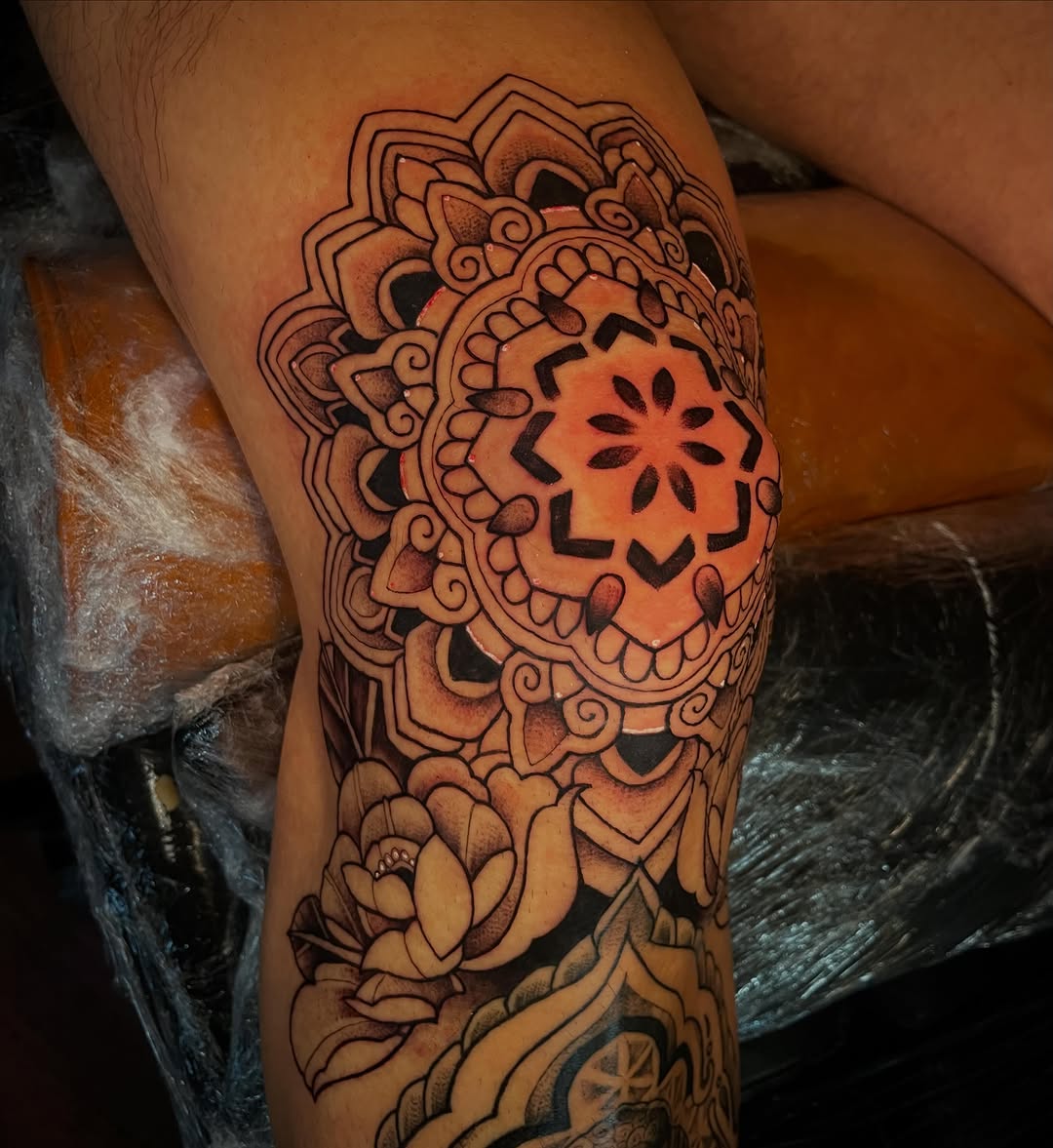 Tattoo by @tattoosbylaurensisouphanh โ geometric, illustrative