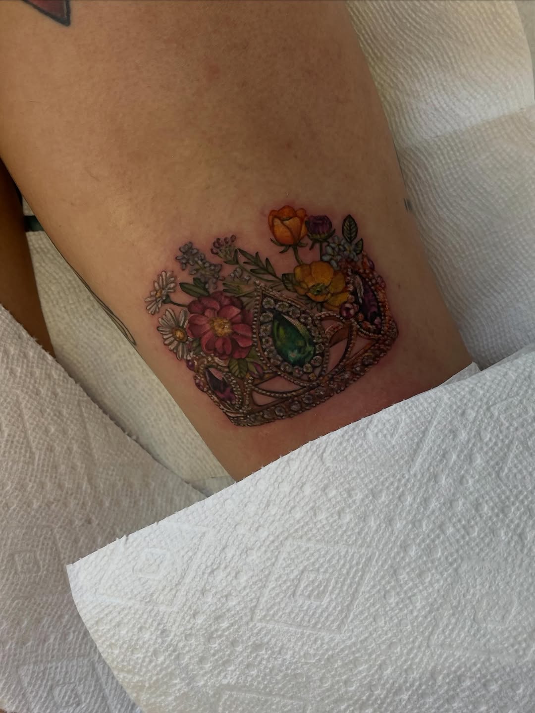 Tattoo by @taratimoon — realism, fine_line