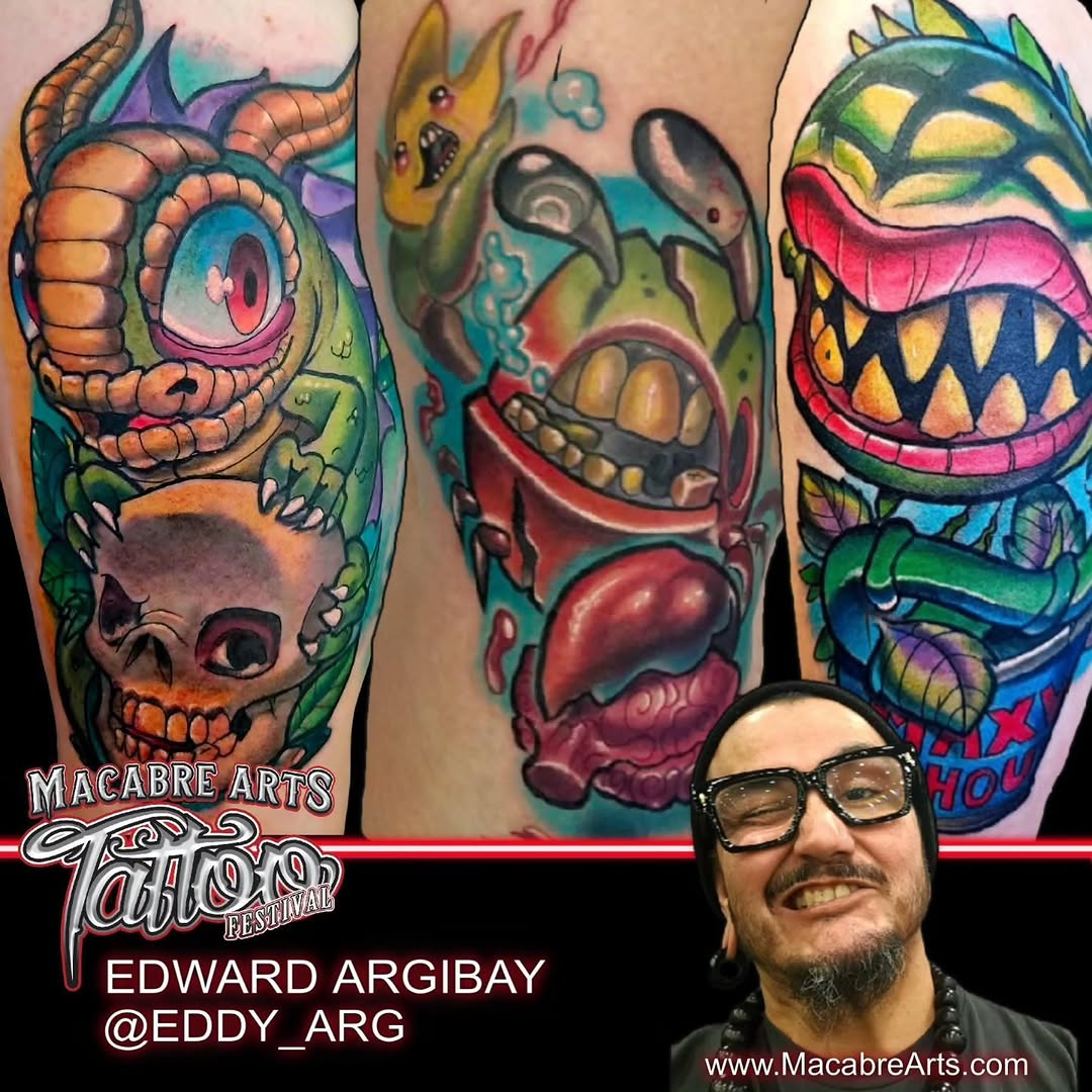 Tattoo by @eddy_arg — new_school, dark_realism