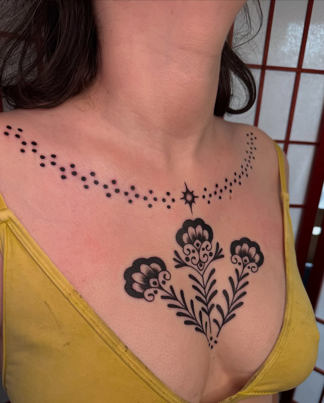 Tattoo by @carlyjamestattoos — blackwork