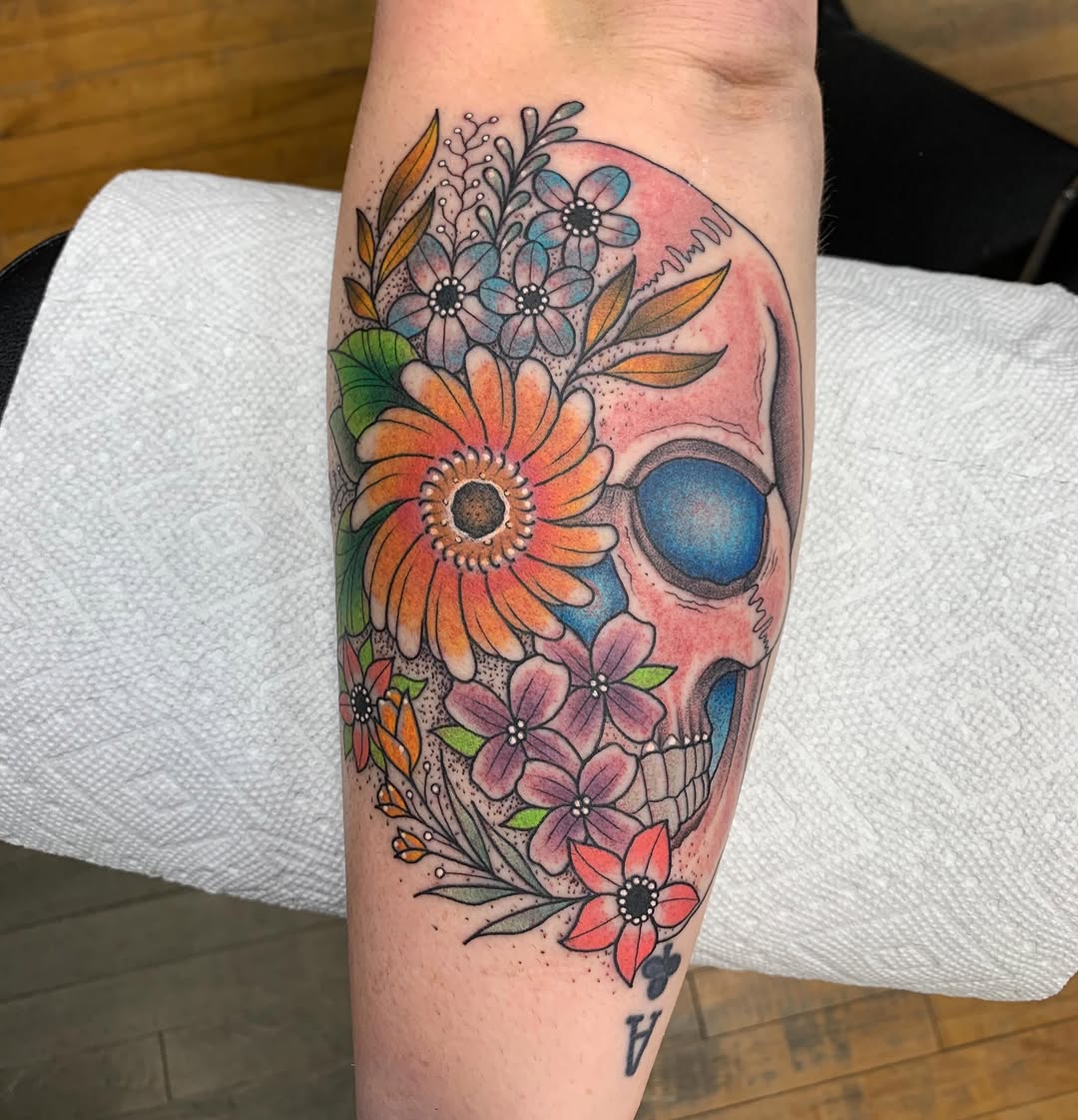 Tattoo by @oldetownescott — realism, black_and_grey