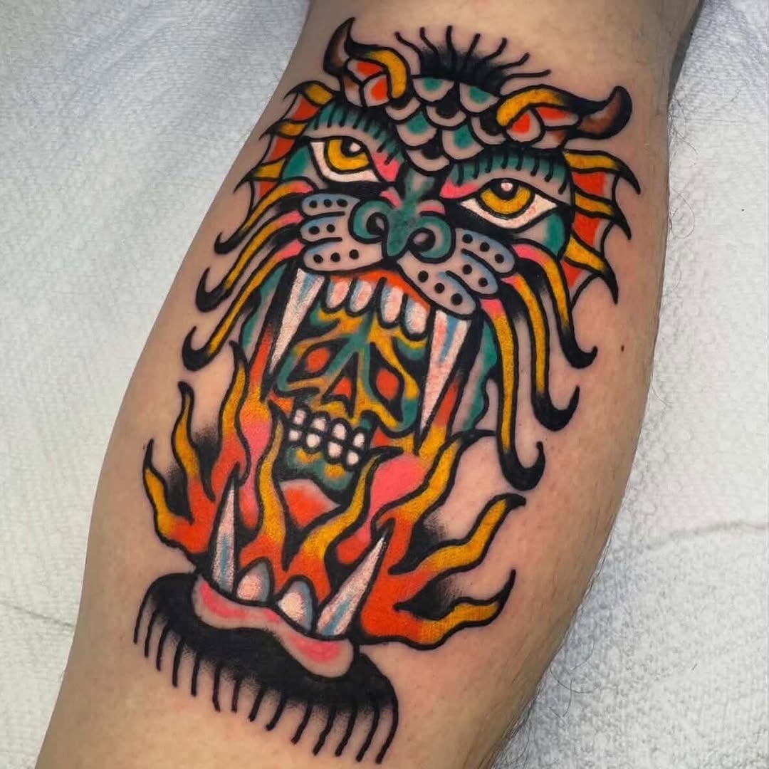 Tattoo by @emil.dz.tattoo โ american_traditional, illustrative