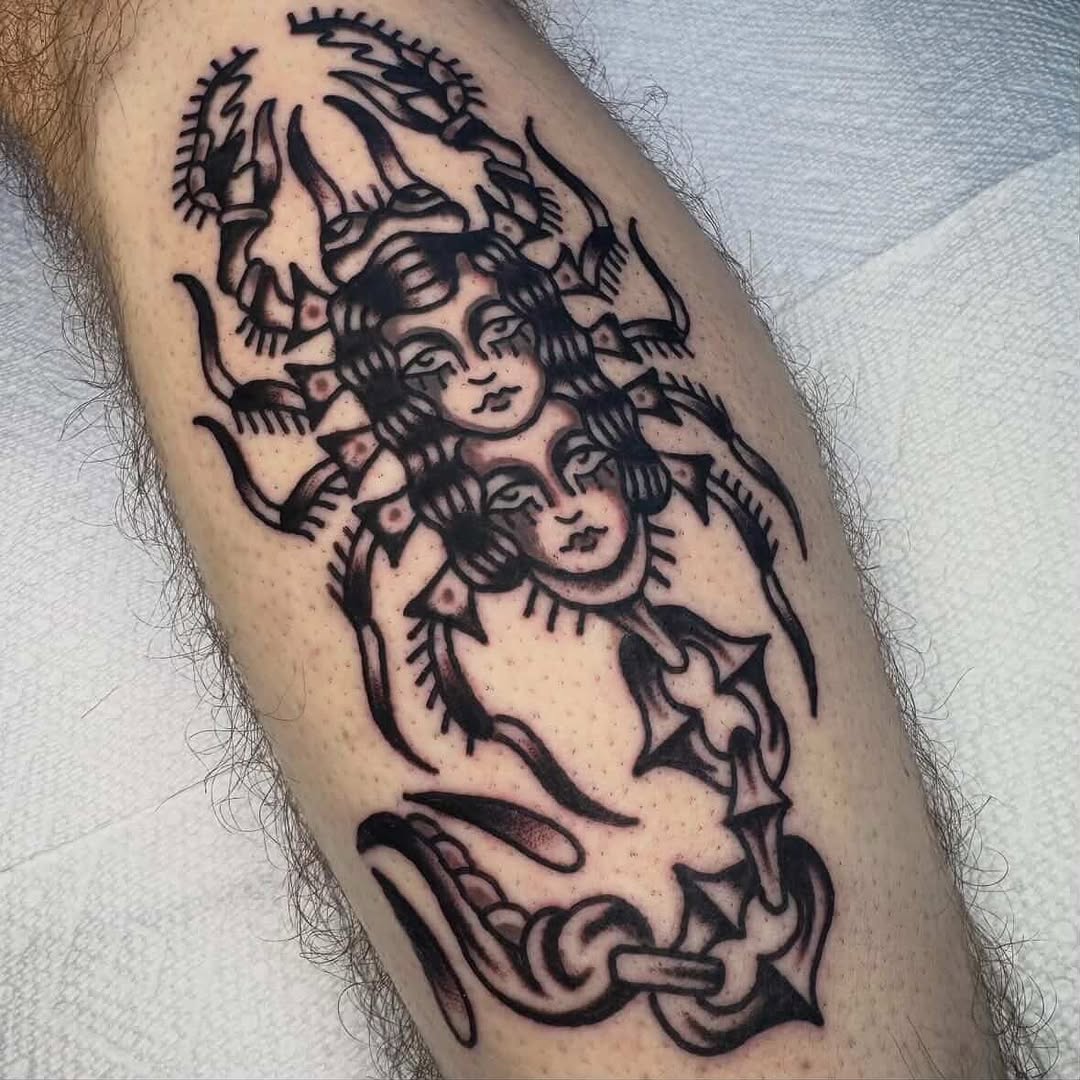 Tattoo by @emil.dz.tattoo โ american_traditional, illustrative