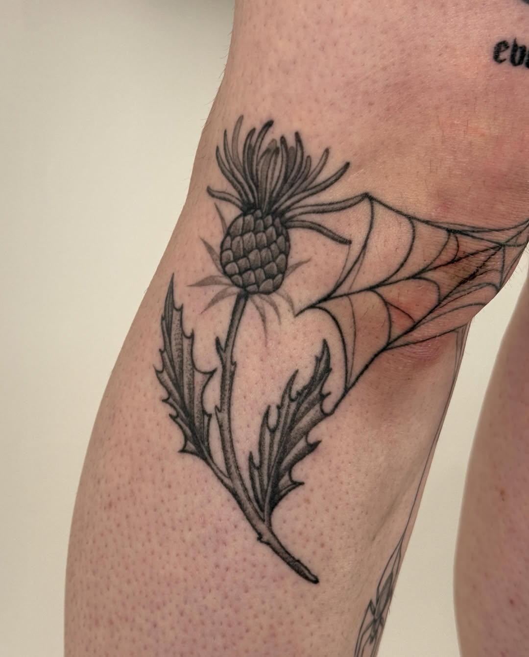 Tattoo by @horsegirltats — black_and_grey, chicano