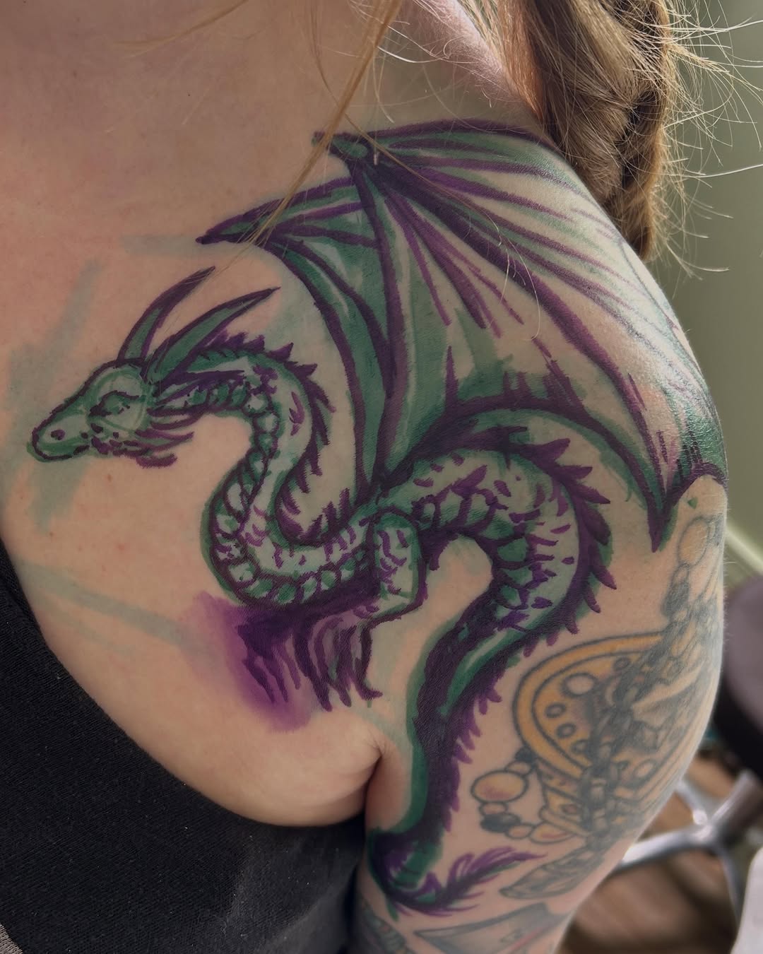 Tattoo by @dee.louisee — illustrative