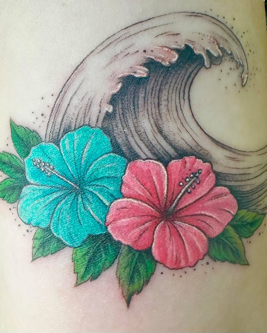 Tattoo by @sarahsmiletattoo โ illustrative, black_and_grey