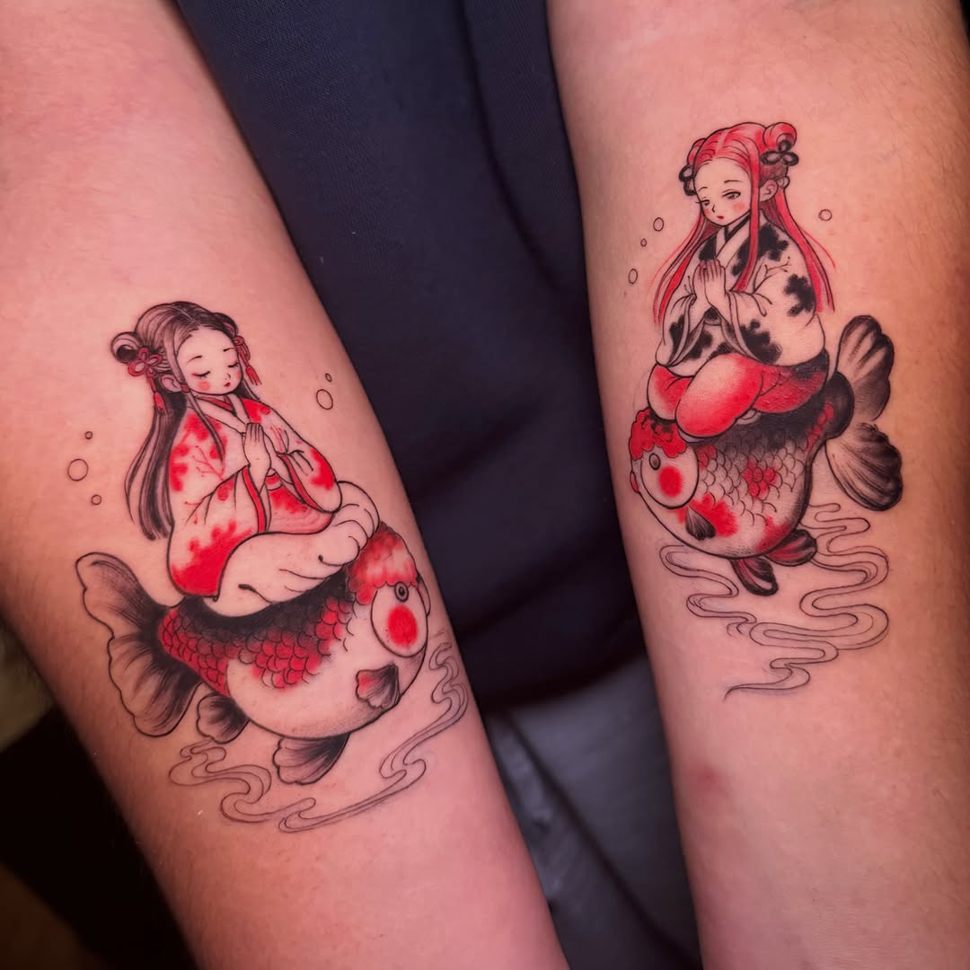 Tattoo by @anacatt.tattoo — japanese_irezumi, neo_traditional
