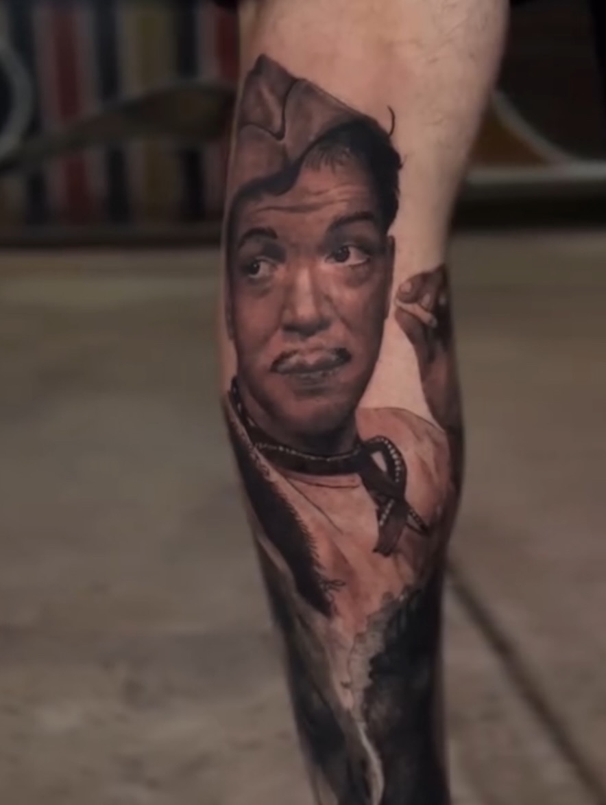 Tattoo by @donangeloxx — realism, black_and_grey
