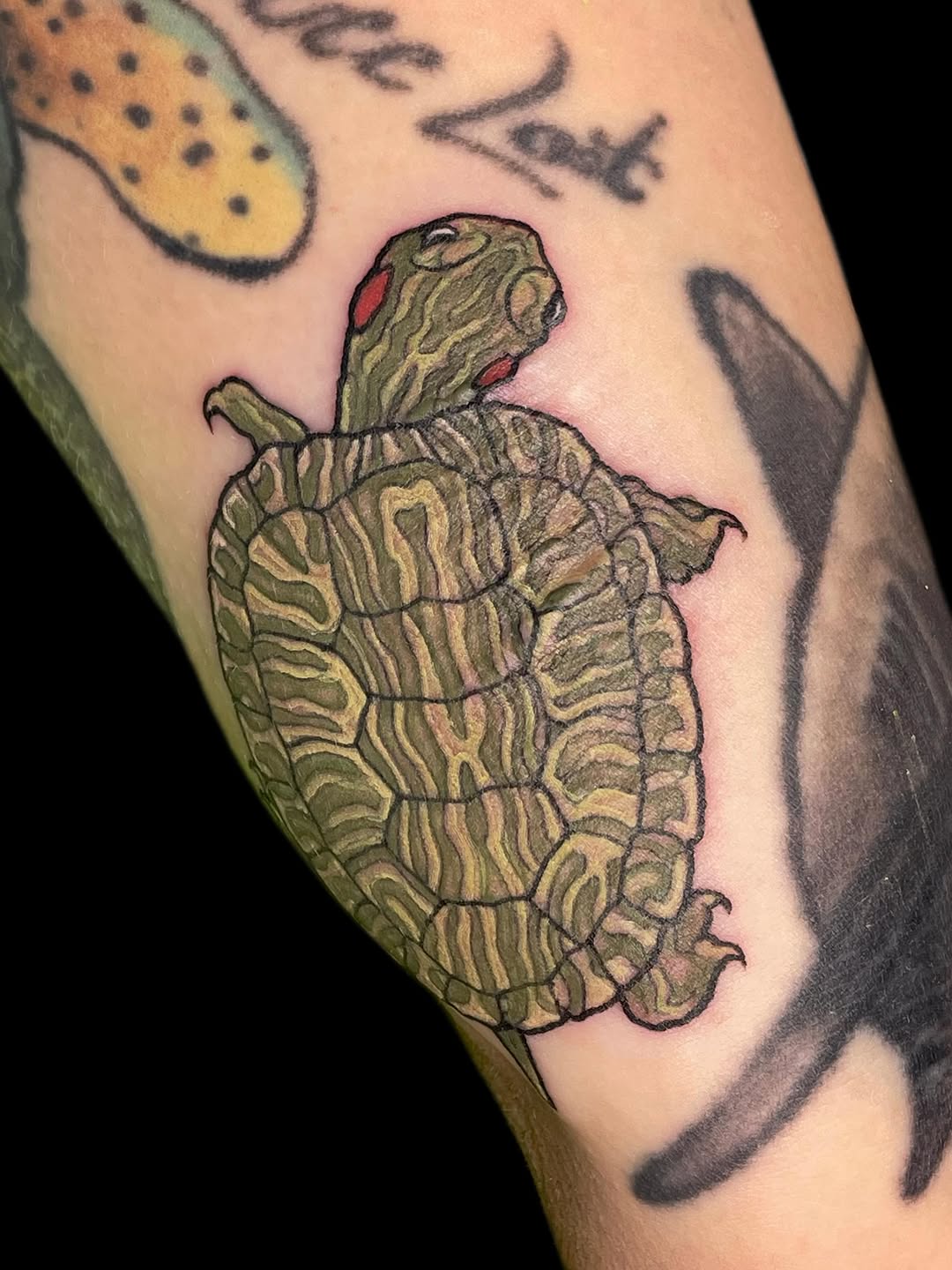 Tattoo by @lub.dub.tattoo โ realism, black_and_grey