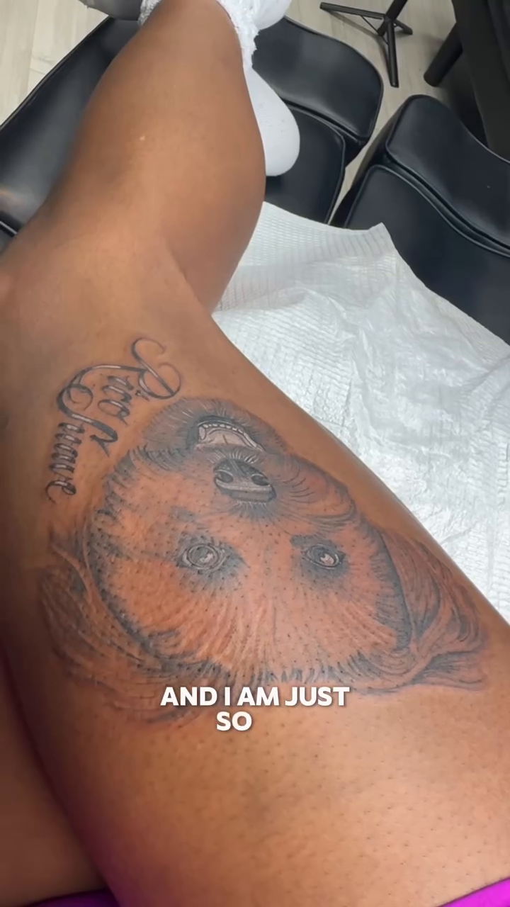 Tattoo by @selenamariatattoos — realism, black_and_grey