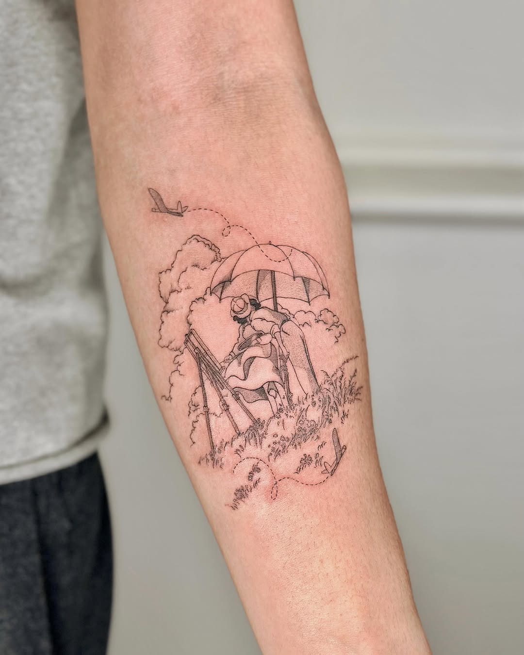 Tattoo by @t.ffanystudio — illustrative, fine_line