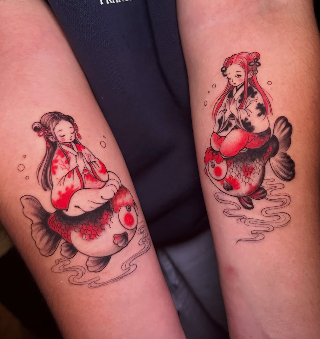 Tattoo by @anacatt.tattoo — japanese_irezumi, neo_traditional