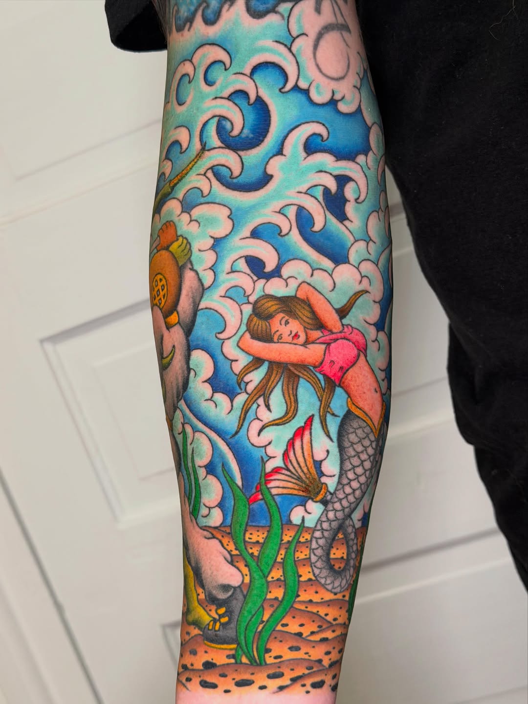 Tattoo by @_barnhill_ — japanese_irezumi, new_school