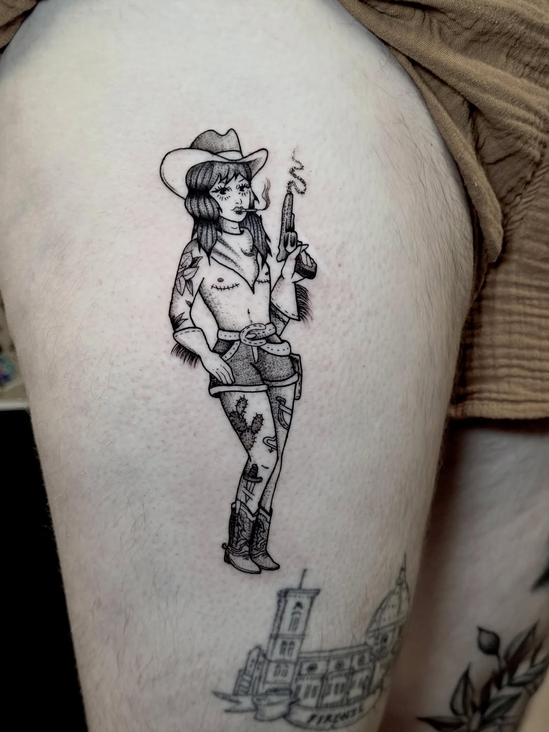 Tattoo by @maxwell.tattoos — american_traditional, illustrative