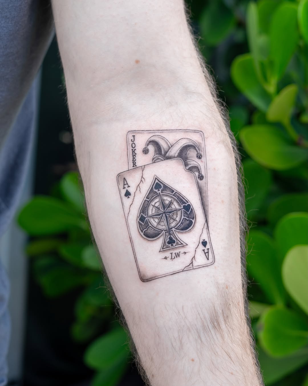 Tattoo by @karl_thetattoo_plug — black_and_grey