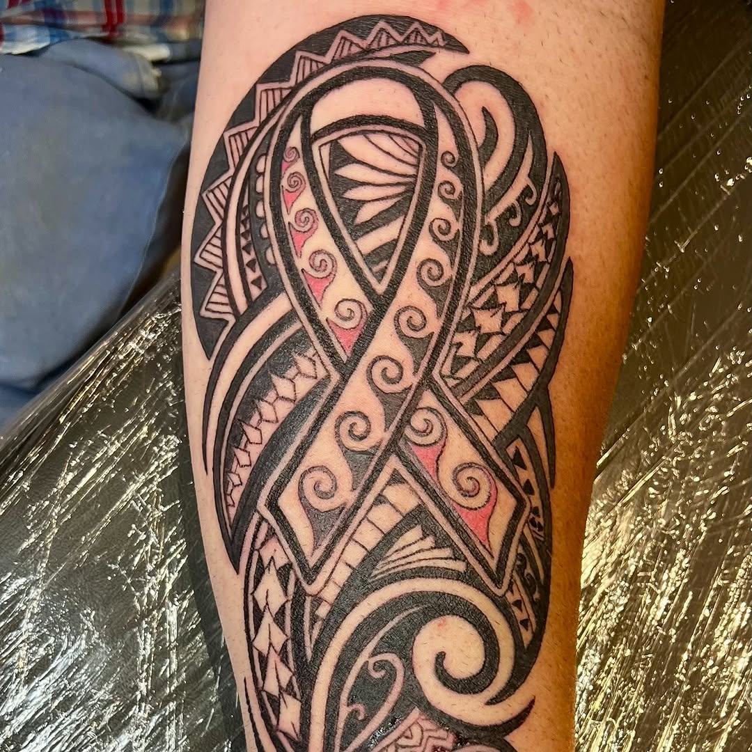 Tattoo by @heatherbroe — tribal, ornamental