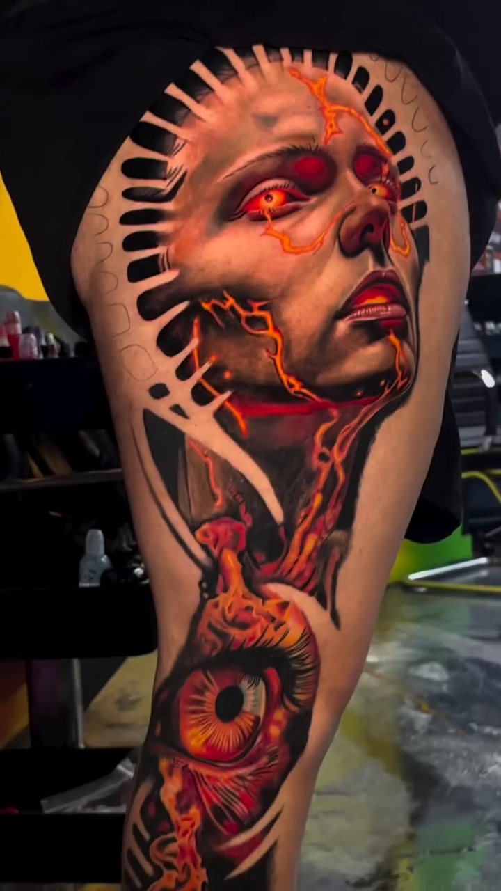 Tattoo by @d.muns_ink — realism, dark_realism