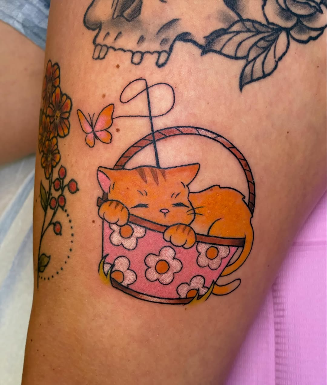 Tattoo by @jellyrat_tatts — new_school