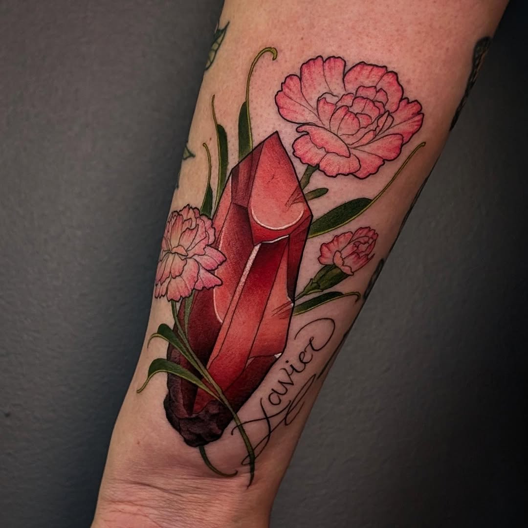 Tattoo by @spritesup โ realism, fine_line