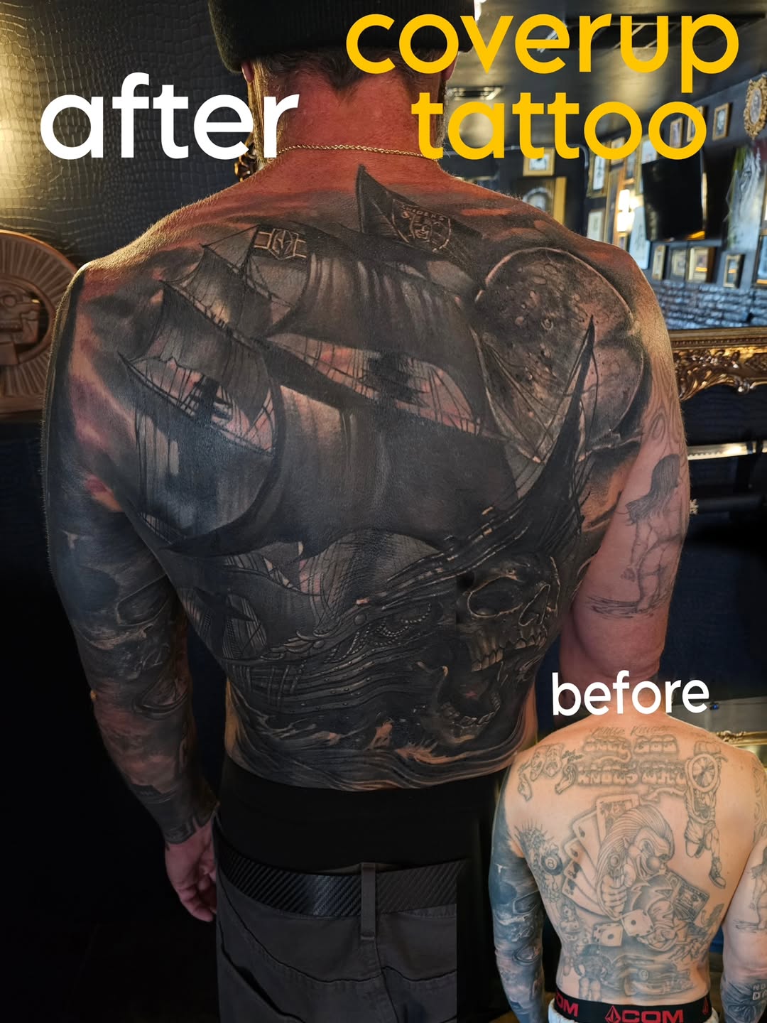 Tattoo by @lmt_customink — realism, black_and_grey