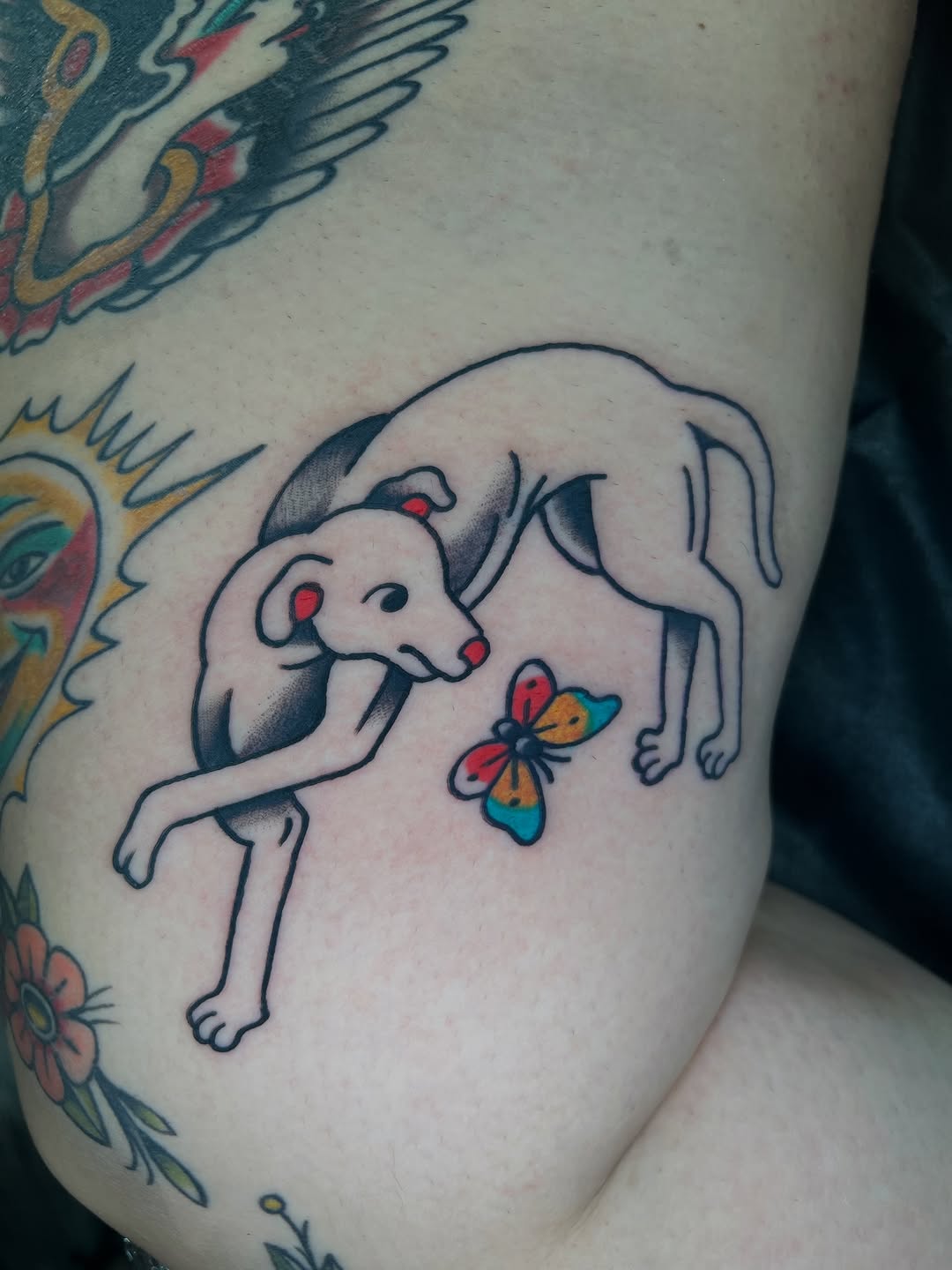 Tattoo by @hp.tattoos — american_traditional, illustrative