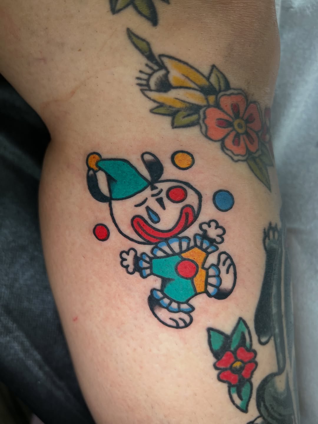 Tattoo by @hp.tattoos — american_traditional, illustrative