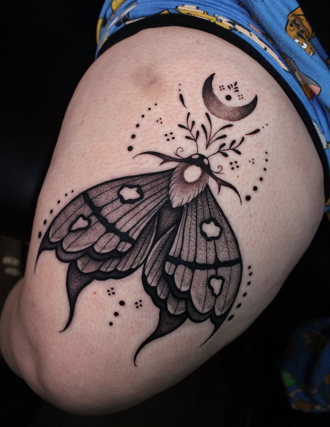Tattoo by @withered_rose_tattoo โ dotwork