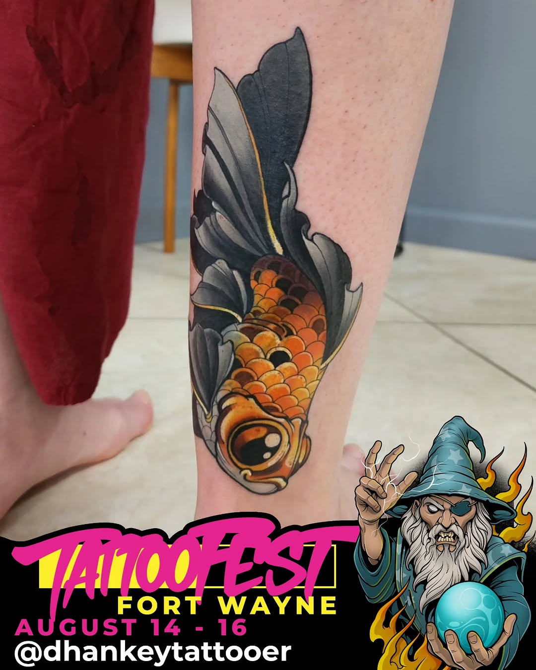 Tattoo by @dhankeytattooer — japanese_irezumi, neo_traditional