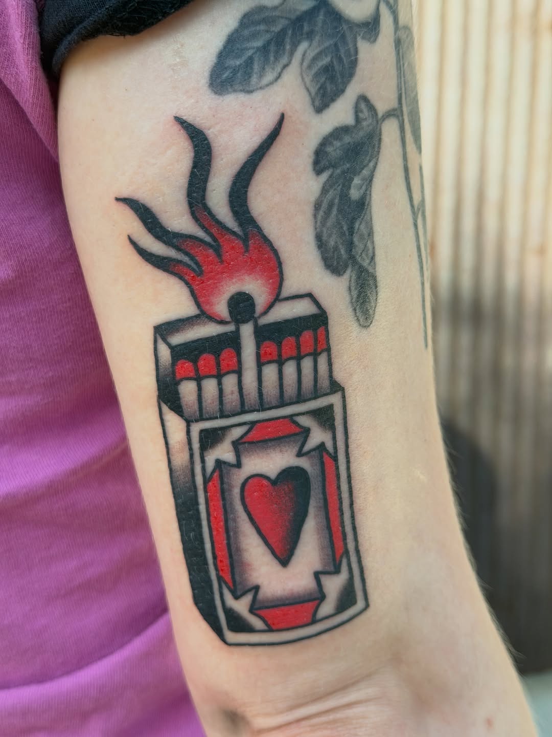 Tattoo by @biancafeliciamaria — american_traditional, illustrative