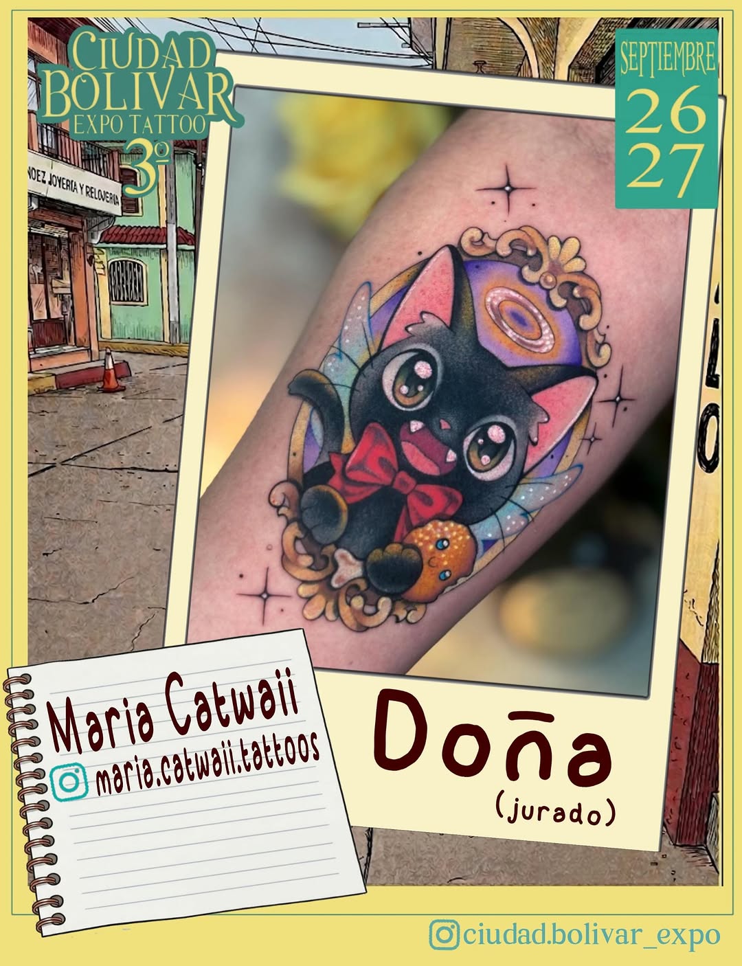 Tattoo by @maria.catwaii.tattoos — new_school, anime