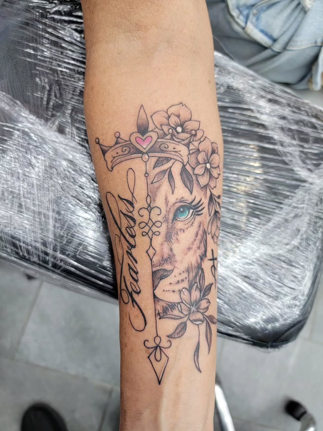 Tattoo by @tattoosbyjstar — realism, lettering_script