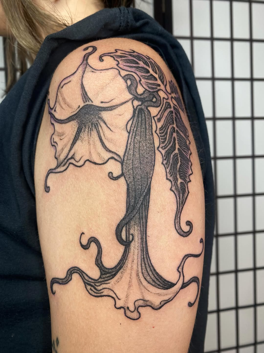 Tattoo by @magic_rabbitt โ black_and_grey