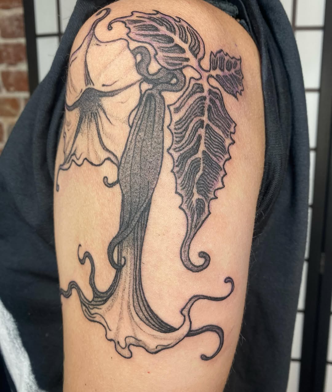 Tattoo by @magic_rabbitt โ black_and_grey