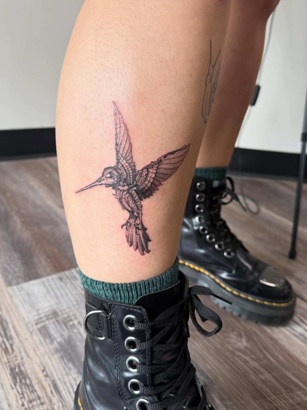 Tattoo by @makeup2.o_ — fine_line, dotwork