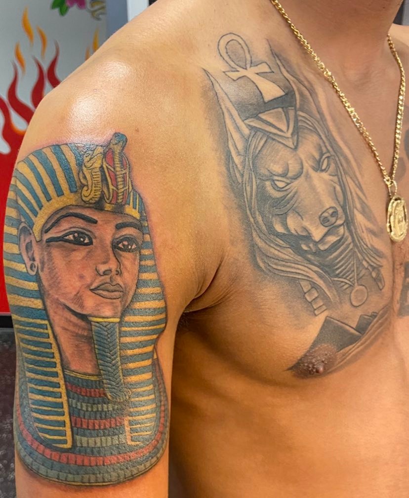 Tattoo by @adrianink — realism, black_and_grey