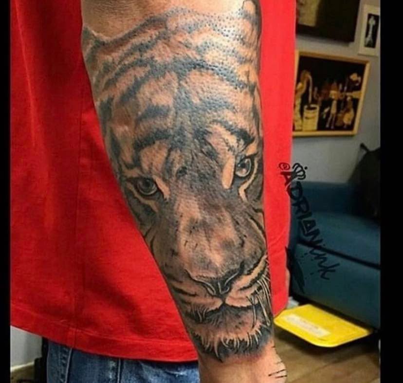 Tattoo by @adrianink — realism, black_and_grey