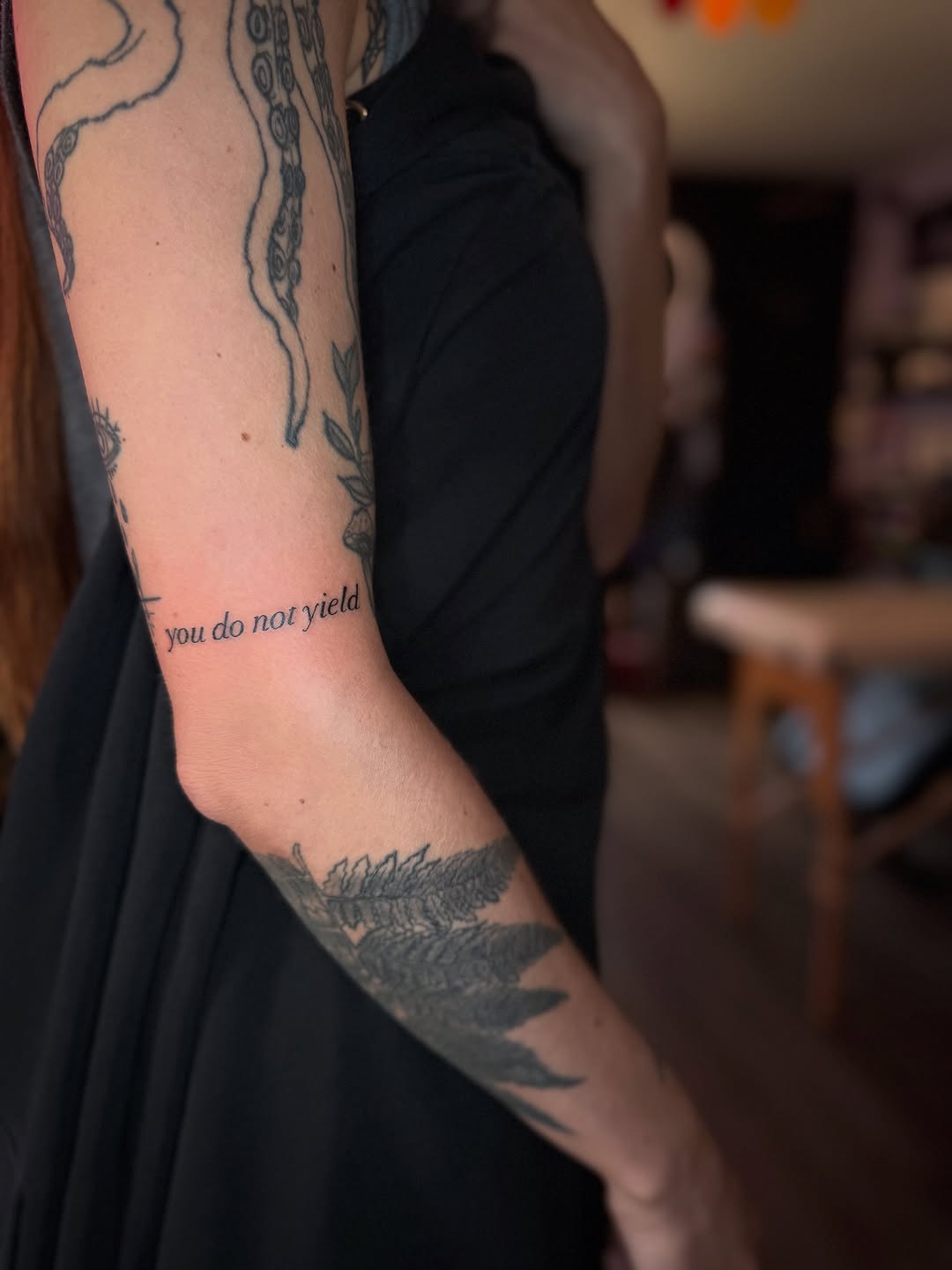 Tattoo by @honeyssweettattoos β lettering_script
