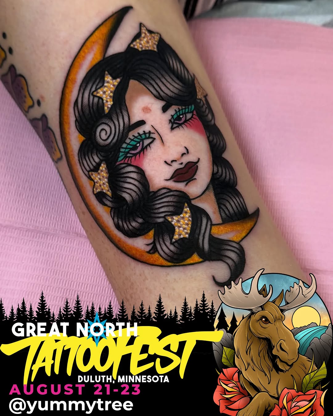 Tattoo by @yummytree — neo_traditional, black_and_grey