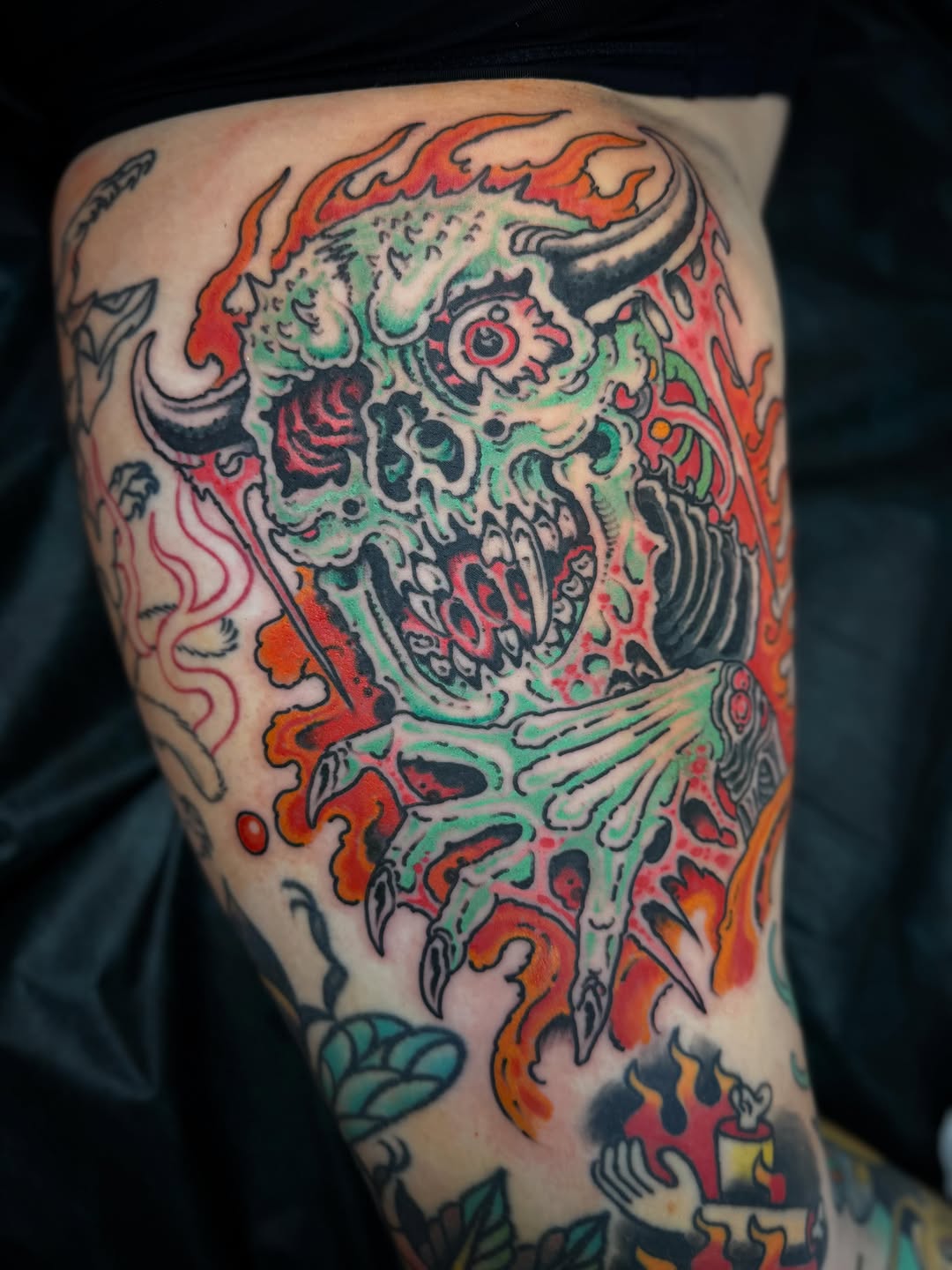 Tattoo by @zacblevins — neo_traditional, dark_realism