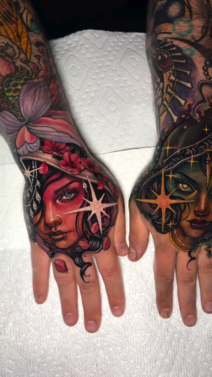 Tattoo by @nikkisimpsontattoos โ neo_traditional, realism
